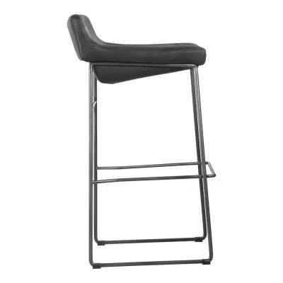 Moe's Home Collection Starlet Bar Stool Black Set Of Two