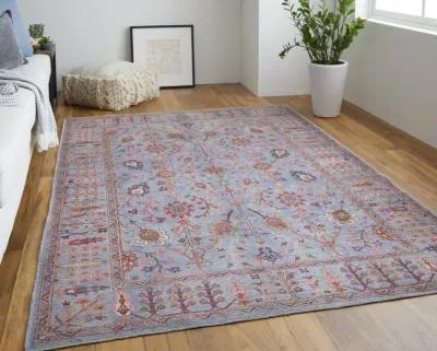 Rawlins 39HEF Gray/Blue/Red 10'6" x 14' Rug