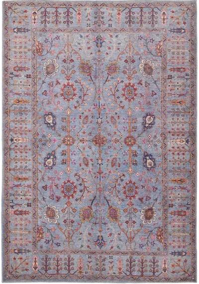 Rawlins 39HEF Gray/Blue/Red 10'6" x 14' Rug