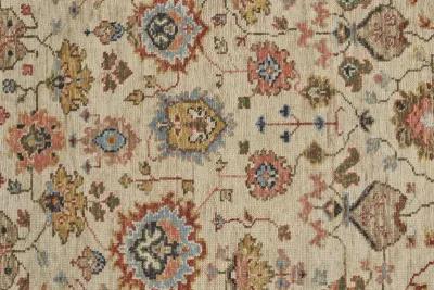 Carrington 6805F Ivory/Red/Blue 5'6" x 8'6" Rug