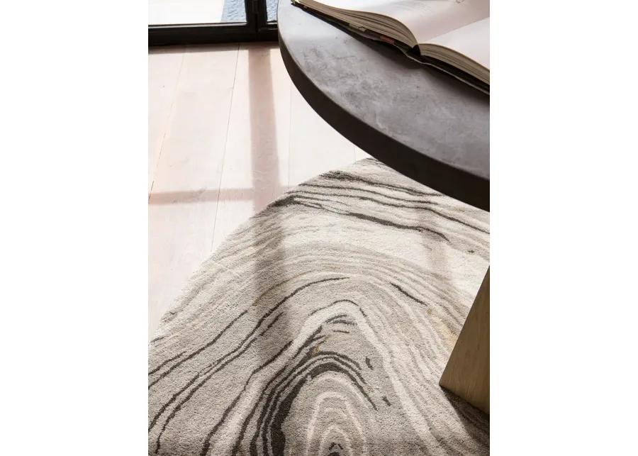 Genesis Atha Gray 3' x 10' Runner Rug