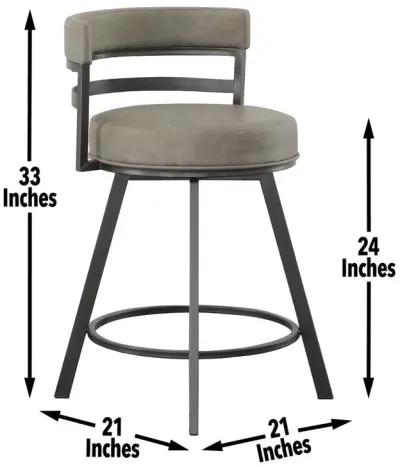 Gene Swivel Counter Stool