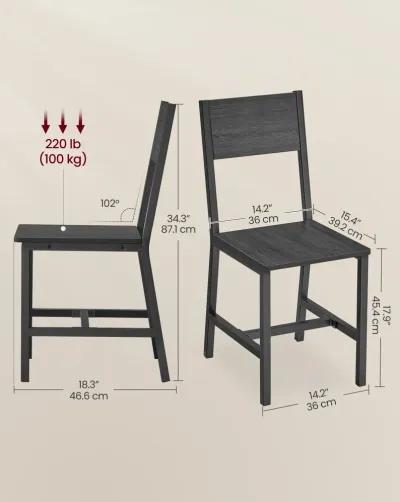 Dining Chair Set of 2 for Elegant and Comfortable Dining Experiences