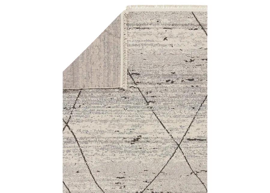 Lore Imani Gray 3' x 8' Runner Rug