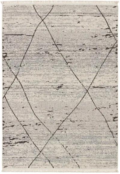 Lore Imani Gray 3' x 8' Runner Rug