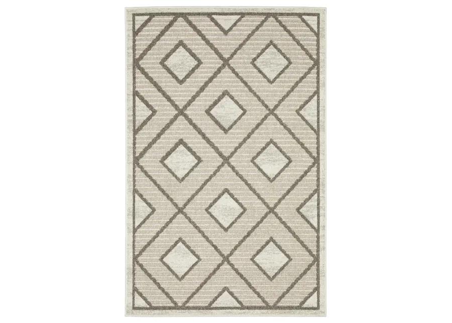 Tangier 3'3" x 5' Beige Rug