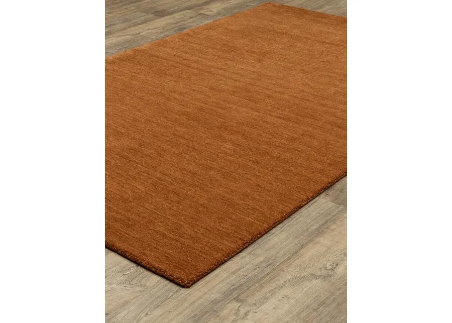 Aniston II 2'6" x 8' Rust Rug