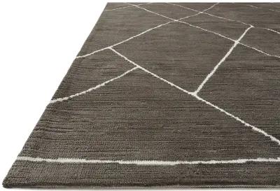 Logan Mocha/White 9'3" x 13' Rug