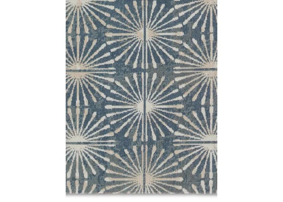 Polaris Calvary Blue 7'6" x 9'6" Rug