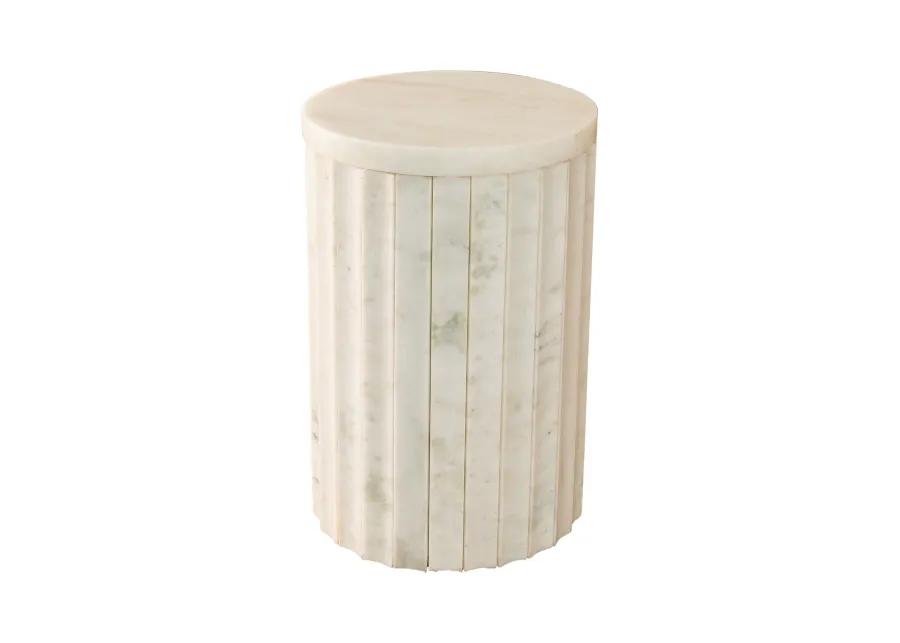 Marble Column Table