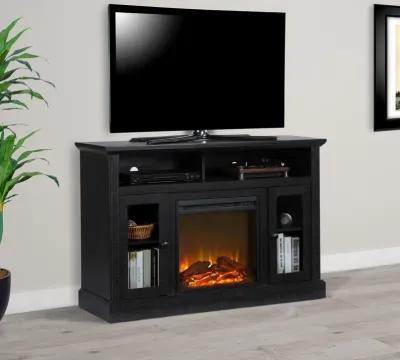 Chicago Electric Fireplace Space Heater TV Console for Flat Screen TVs up to 50"