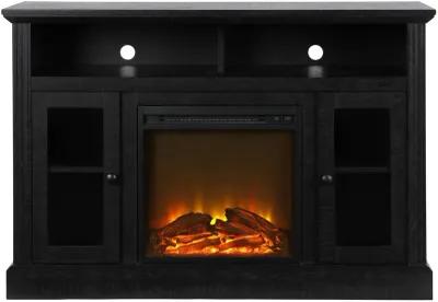 Chicago Electric Fireplace Space Heater TV Console for Flat Screen TVs up to 50"