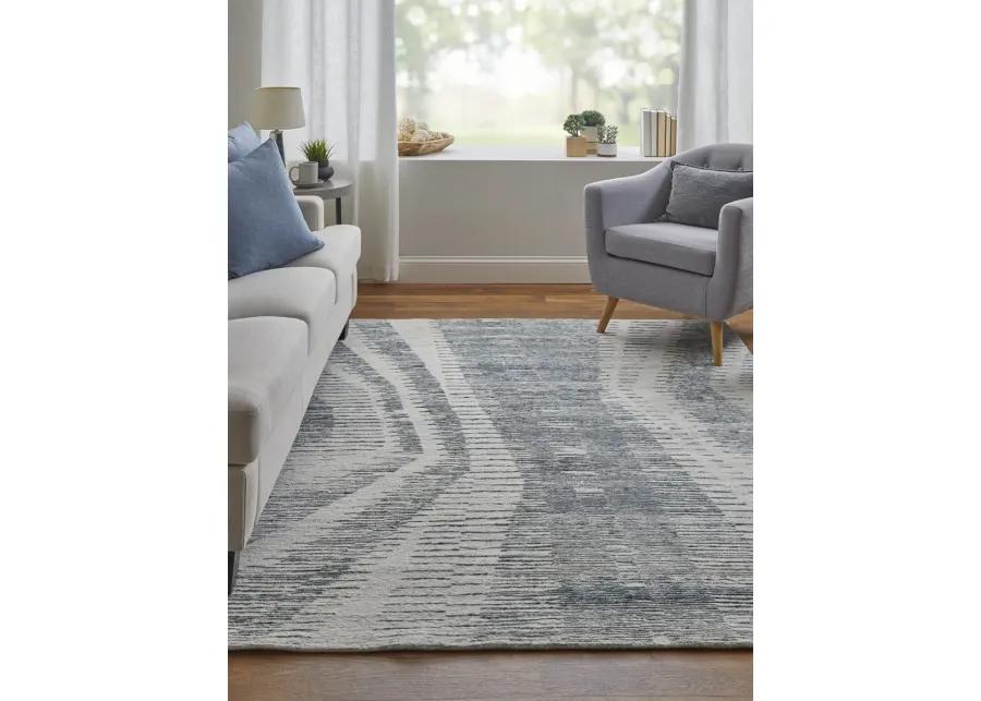 Brighton 69CGF 9'6" x 13'6" Ivory/Blue/Gray Rug