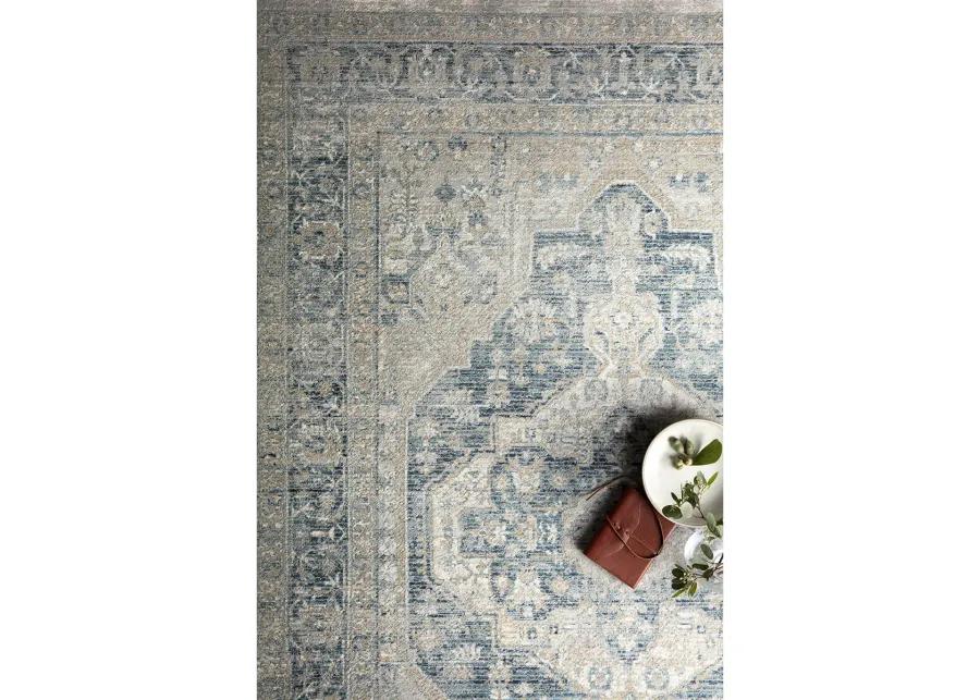 Elise Neutral/Blue 9'9" x 13' Rug