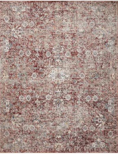 Cassandra CSN03 Rust/Ivory 3'9" x 5'9" Rug