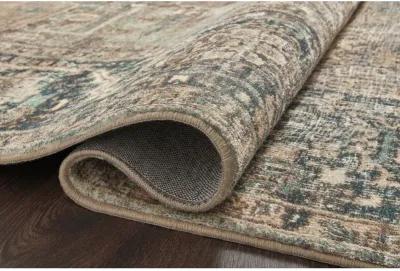 Margot MAT02 Terracotta/Lagoon 3'6" x 5'6" Rug