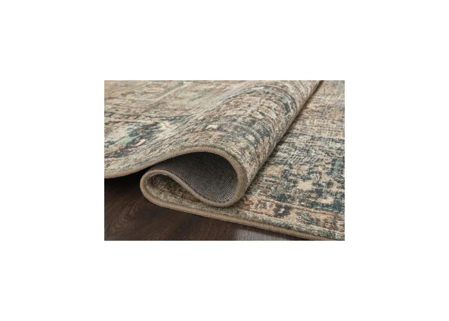 Margot MAT02 Terracotta/Lagoon 3'6" x 5'6" Rug