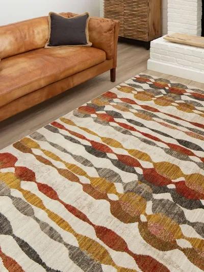 Expressions by Scott Living Acoustic Ginger 5' 3" X 7' 10" Rug