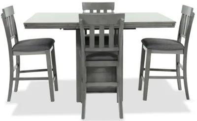 Hallanden 5-Piece Counter Height Table Set