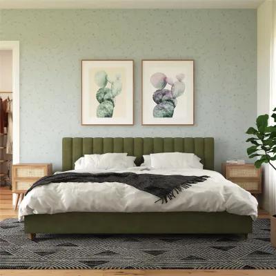 Novogratz Brittany Upholstered Bed