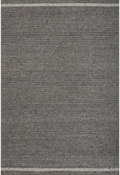 Ashby ASH02 Granite/Silver 3'6" x 5'6" Rug