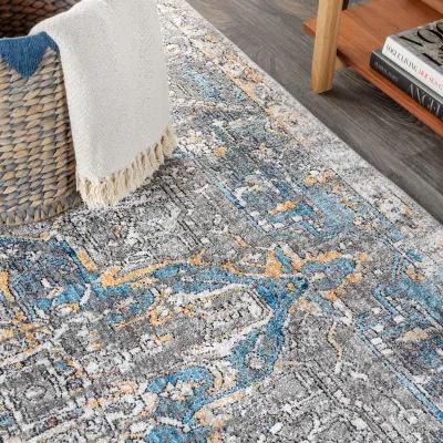 Izmir Vintage Medallion Area Rug