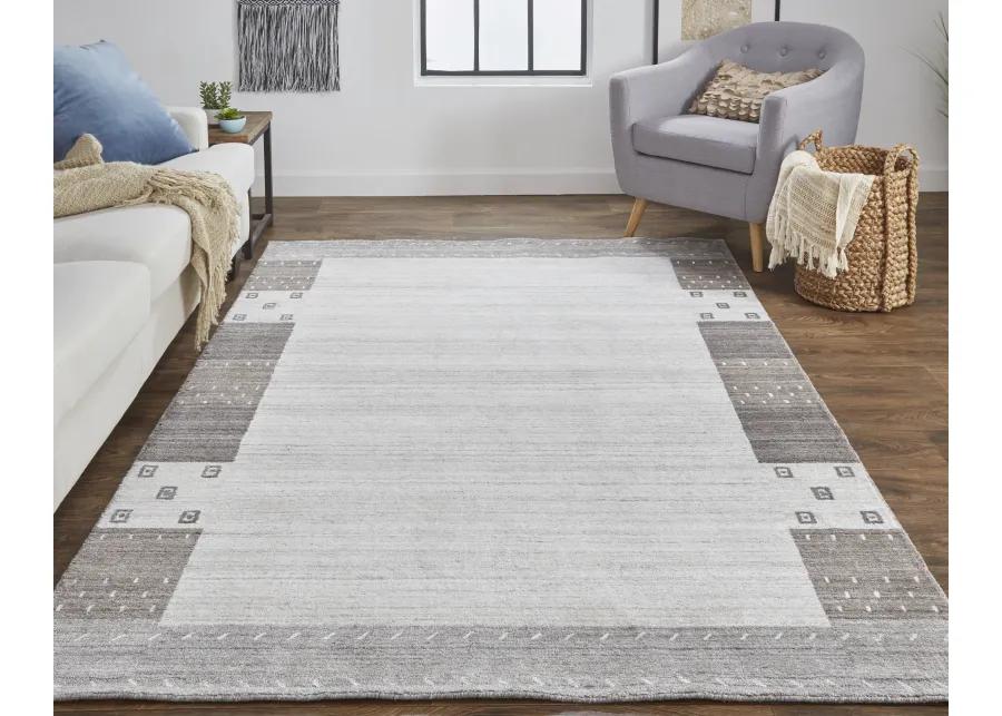 Legacy 6575F Gray/Silver/Black 5'6" x 8'6" Rug