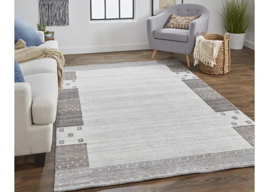 Legacy 6575F Gray/Silver/Black 5'6" x 8'6" Rug