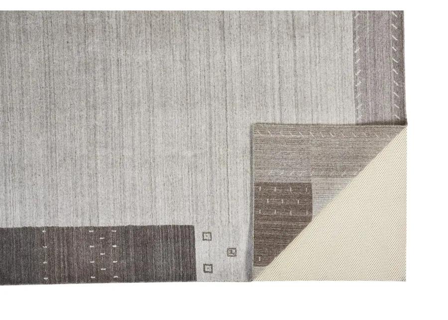 Legacy 6575F Gray/Silver/Black 5'6" x 8'6" Rug