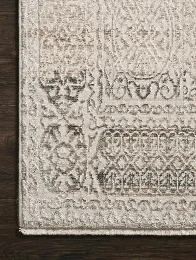 Homage HOM05 Ivory/Silver 7'10" x 10' Rug