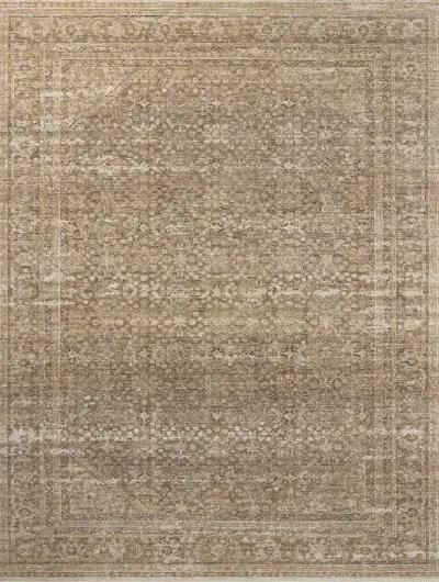 Heritage HER-01 Clay / Natural 2''5" x 10' Rug by Patent Pending