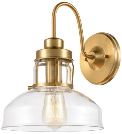 Manhattan Boutique 12'' Gold High 1-Light Sconce