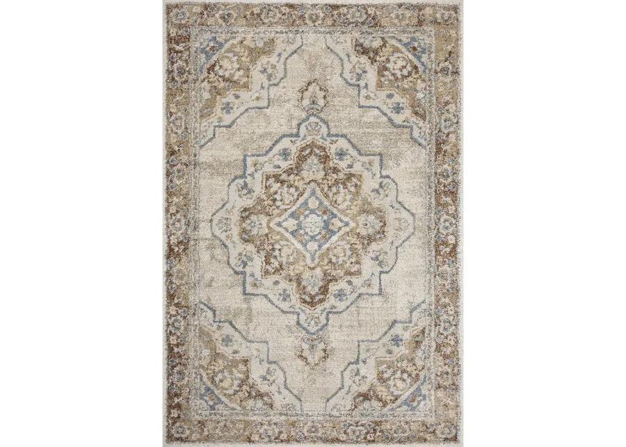 Tamryn TAM-04 Natural / Multi 5''3" x 7''8" Rug by