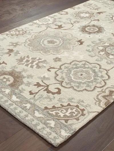 Craft 2'6" x 8' Ivory Rug