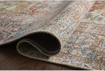 Loren LQ14 Brick/Multi 7'6" x 9'6" Rug