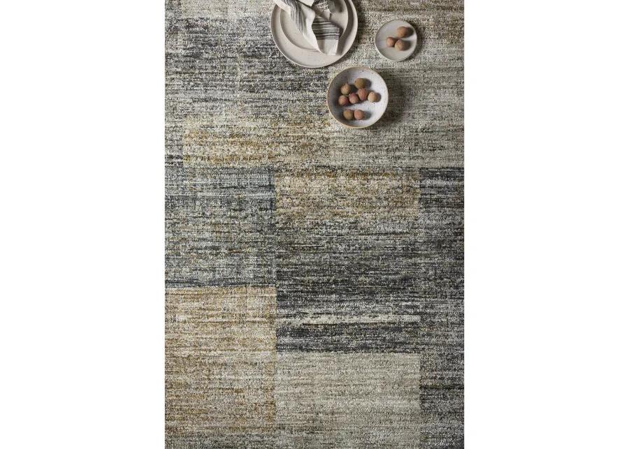 Soho SOH08 Grey/Gold 7'10" x 10' Rug