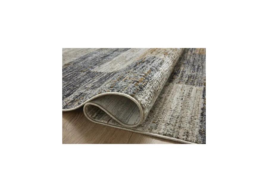 Soho SOH08 Grey/Gold 7'10" x 10' Rug