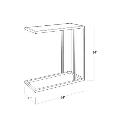 Echelon Sofa Hugger Table