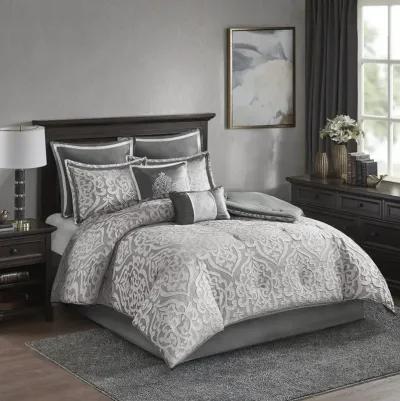 Belen Kox 8-Pieces Polyester Jacquard Comforter Set, Belen Kox