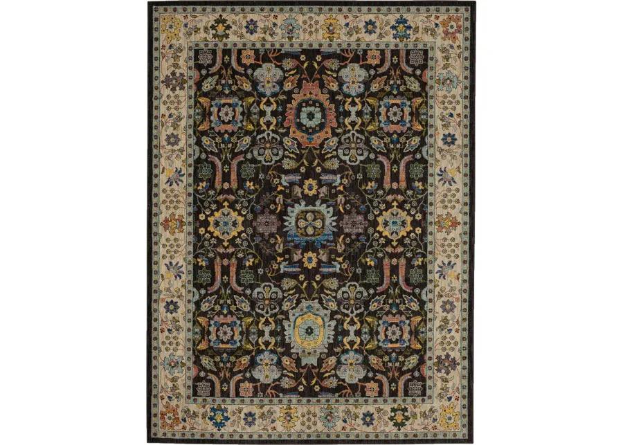 Pandora Enmity Charcoal 8' X 11' Rug