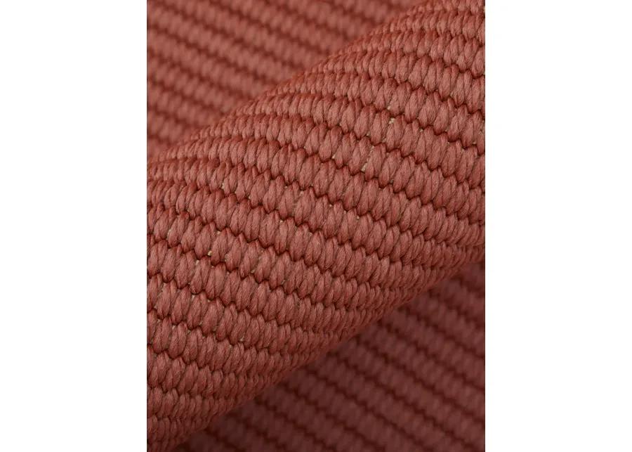 Theo 0827F 9' x 12' Red/Tan Rug