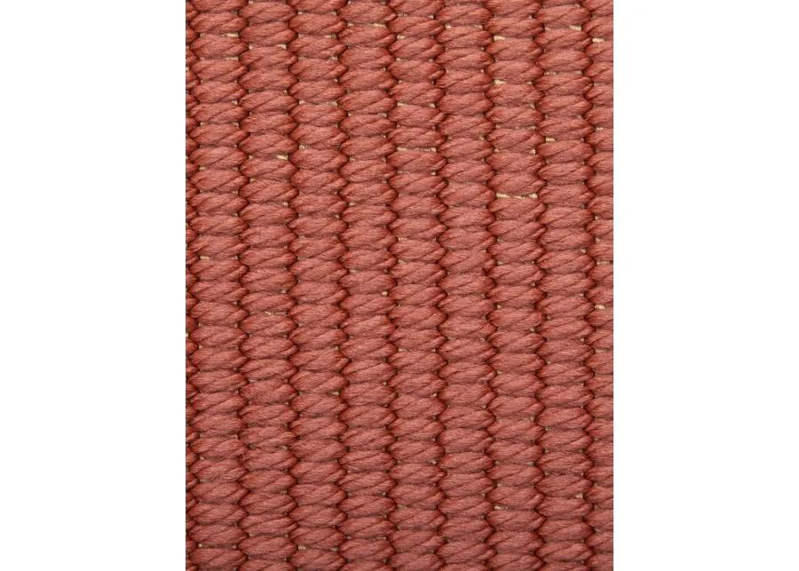 Theo 0827F 9' x 12' Red/Tan Rug