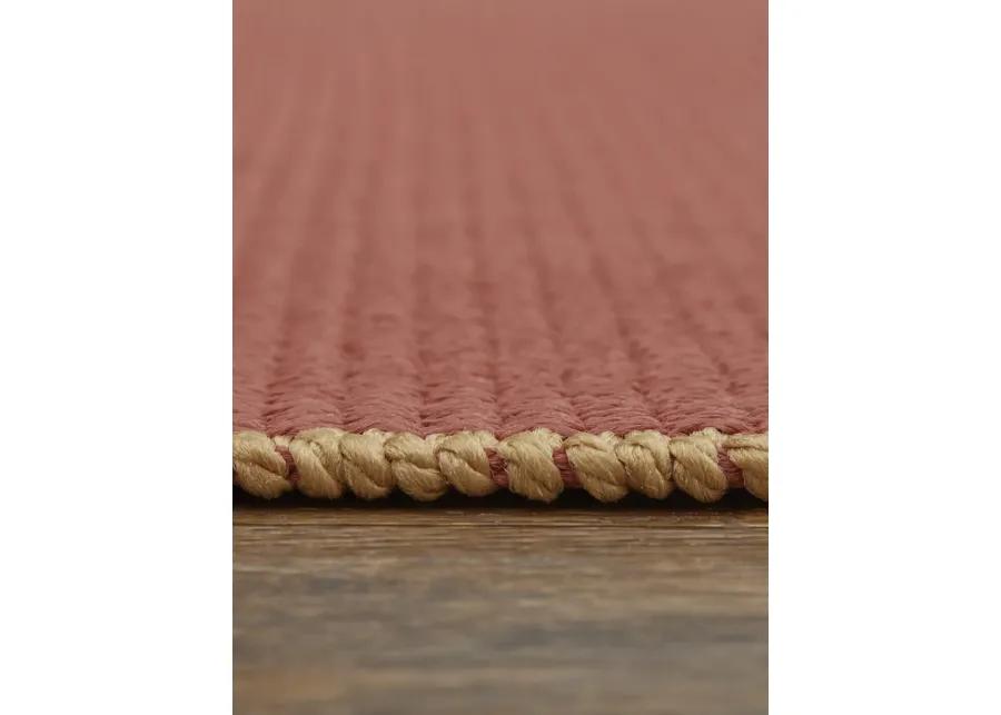 Theo 0827F 9' x 12' Red/Tan Rug