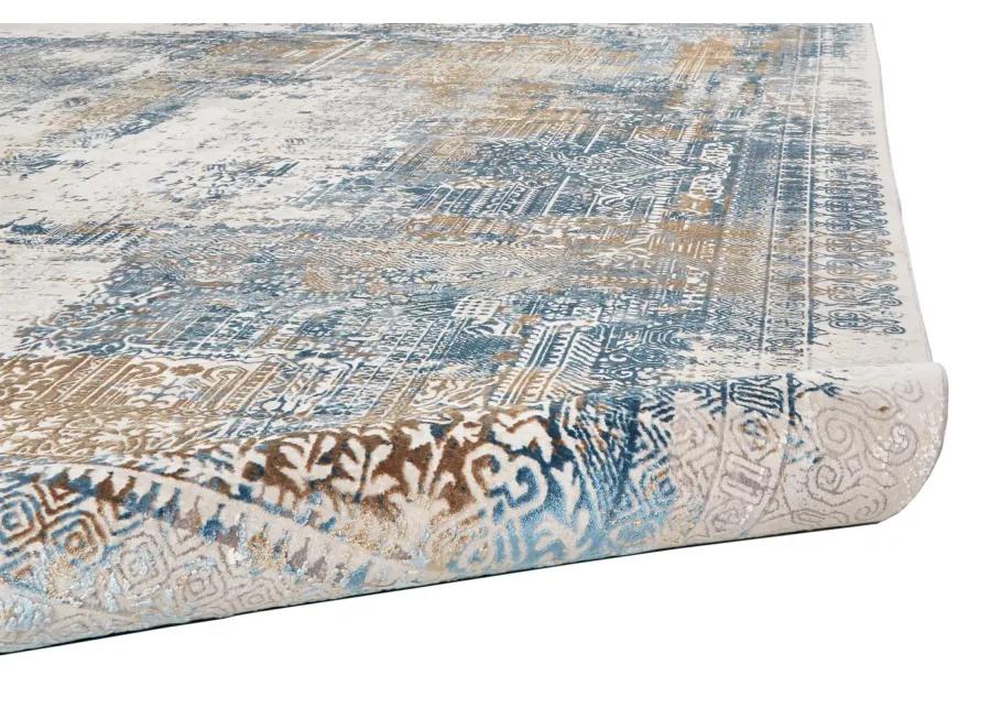 Cadiz 3890F Blue/Gray/Gold 2'2" x 3'2" Rug