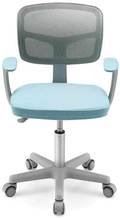 Adjustable Desk Chair with Auto Brake Casters for Kids