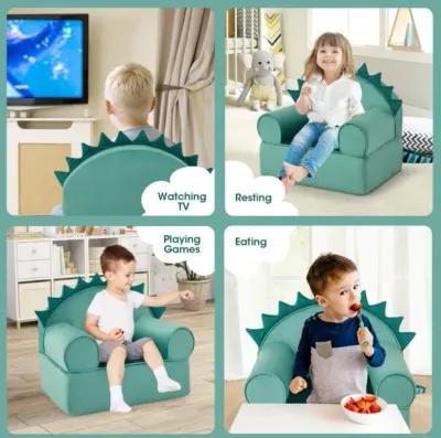 Hivvago Original Kids Sofa with Armrest and Thick Cushion