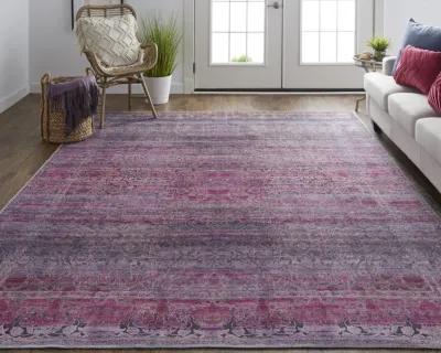 Voss 39H5F Pink/Purple 10'6" x 14' Rug