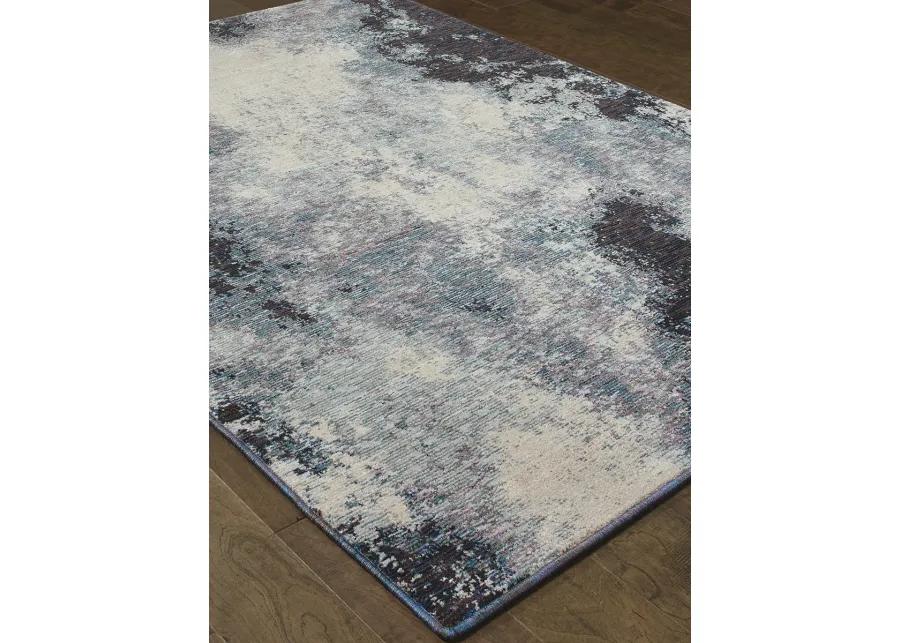 Evolution 7'10" x 10'10" Nvy Rug