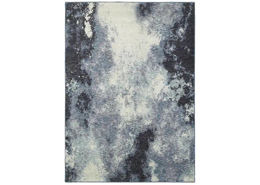 Evolution 7'10" x 10'10" Nvy Rug