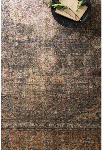 Loren LQ02 Plum/Multi 7'6" x 9'6" Rug